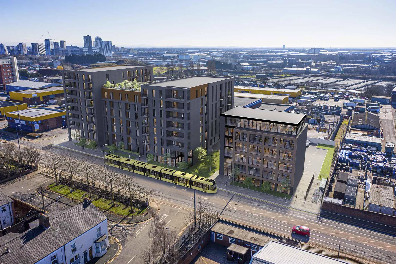 West One, Salford, Greater Manchester