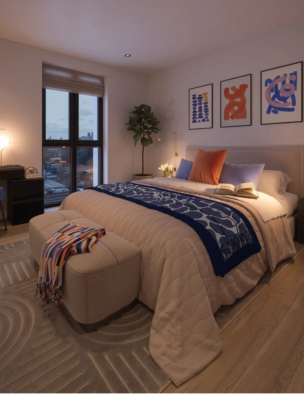 One-bedroom apartment at Waterhouse Gardens