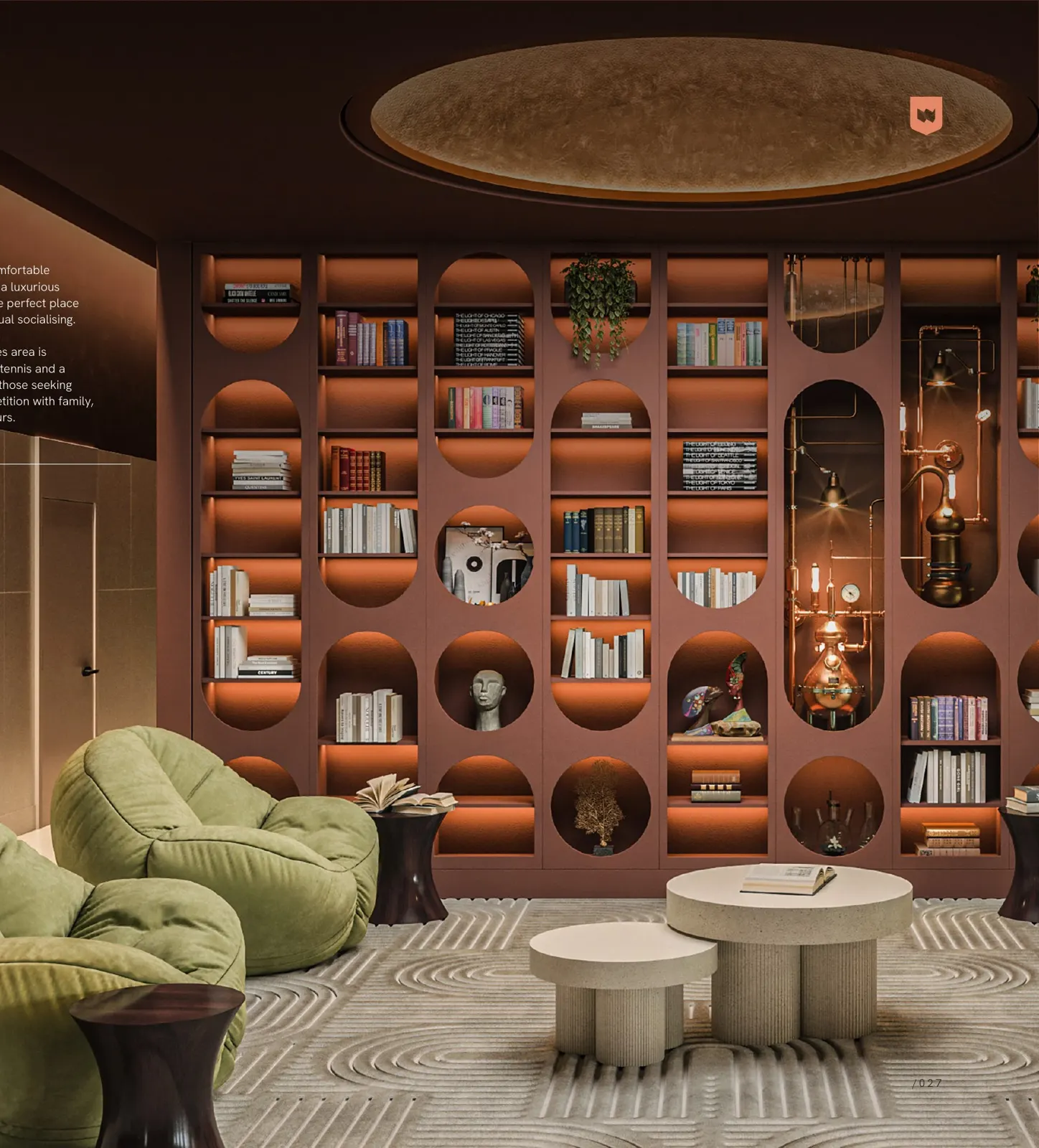 Waterhouse Club lounge